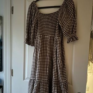 Madewell Lucie gingham dress